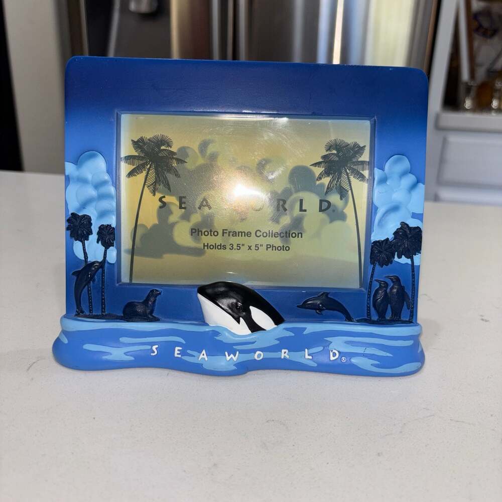SeaWorld Photo Frame Collection 3.5" x 5" Marine Life Desk Frame